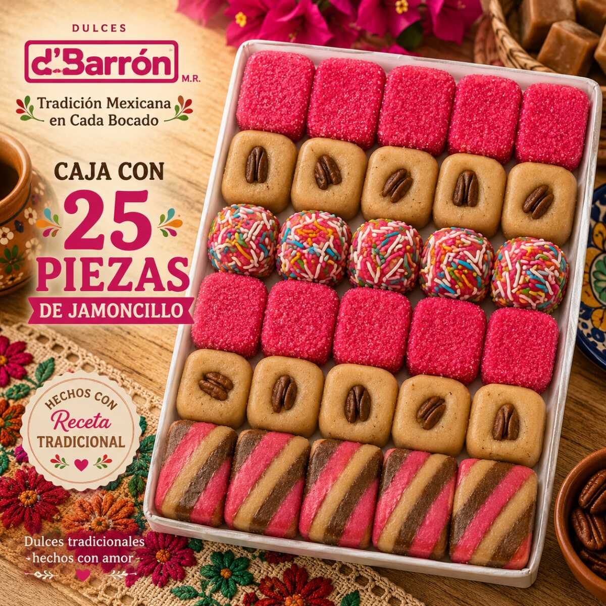 Jamoncillo 25 Pz