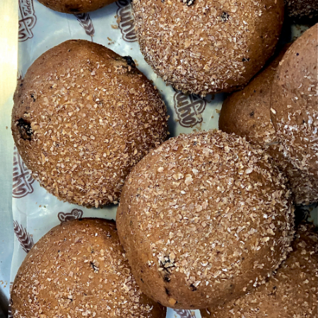 Pan de pasas nueces pequeño
