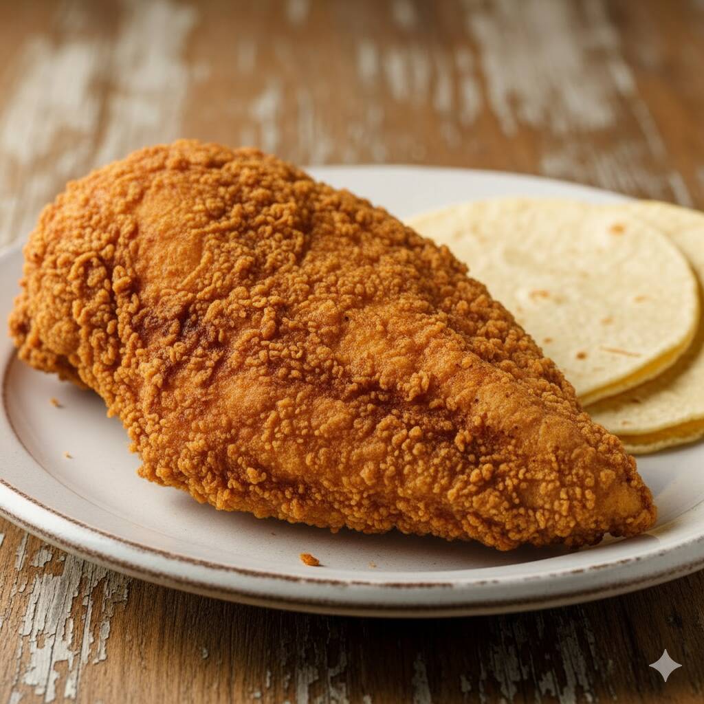 Pechuga de Pollo Frito