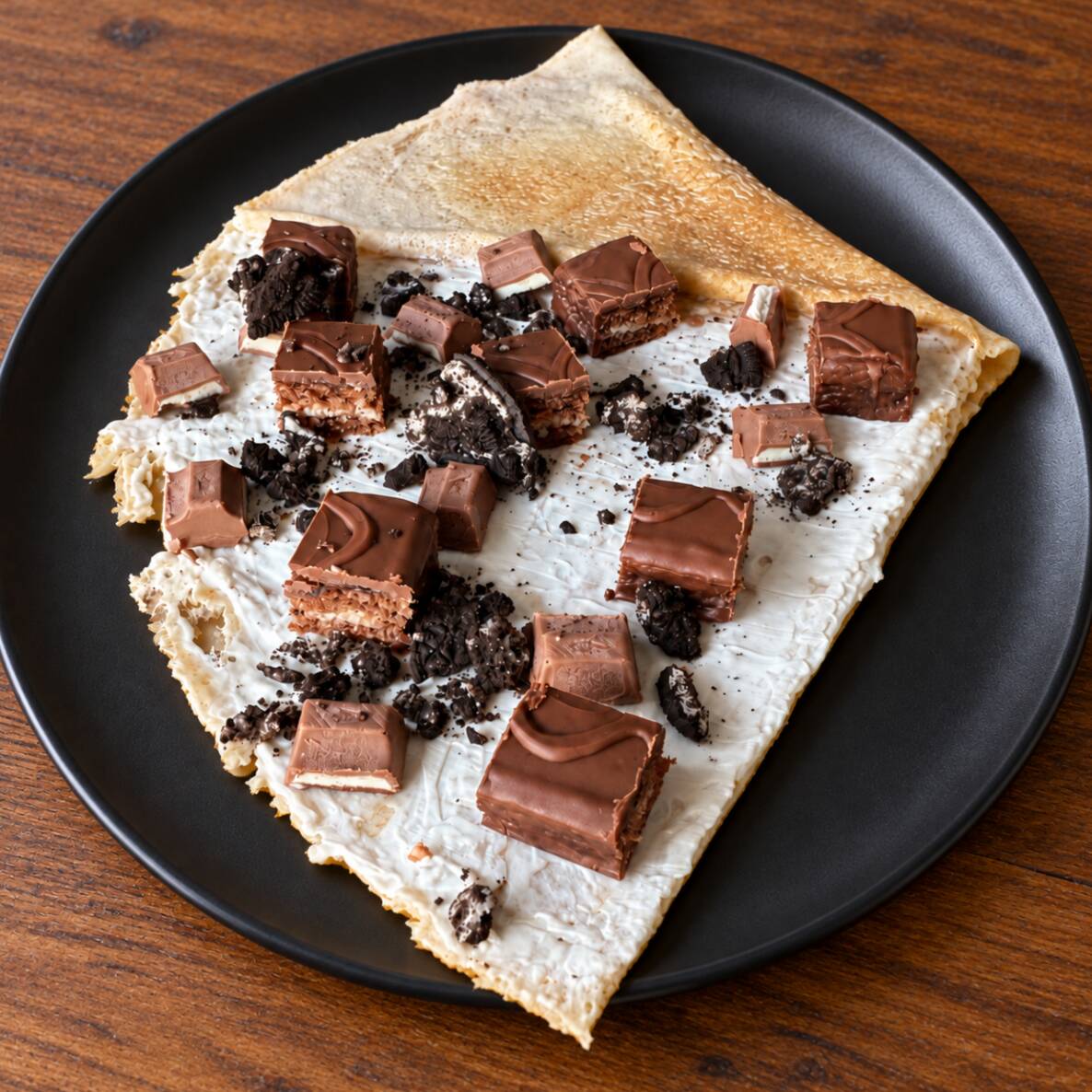 Crepa Dulce de 3 Chocolates