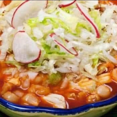 Pozole Chico (1/2 Lto)