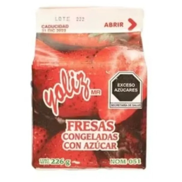 Yoliz Fresas con Azucar