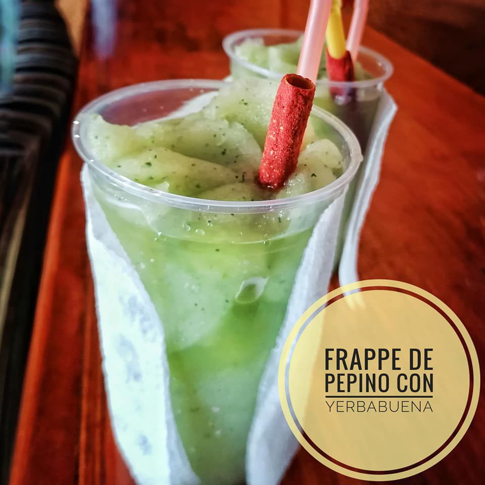 Frappé Pepino con Yerbabuena