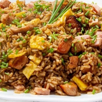 Arroz Chaufa Tres Carnes