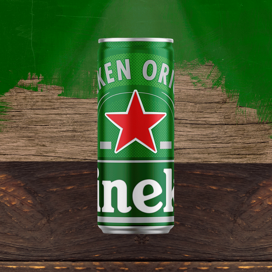 Heineken Latón