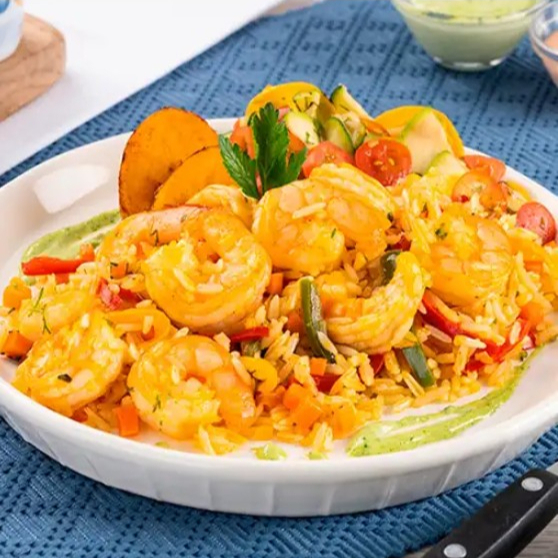 Arroz con camaron