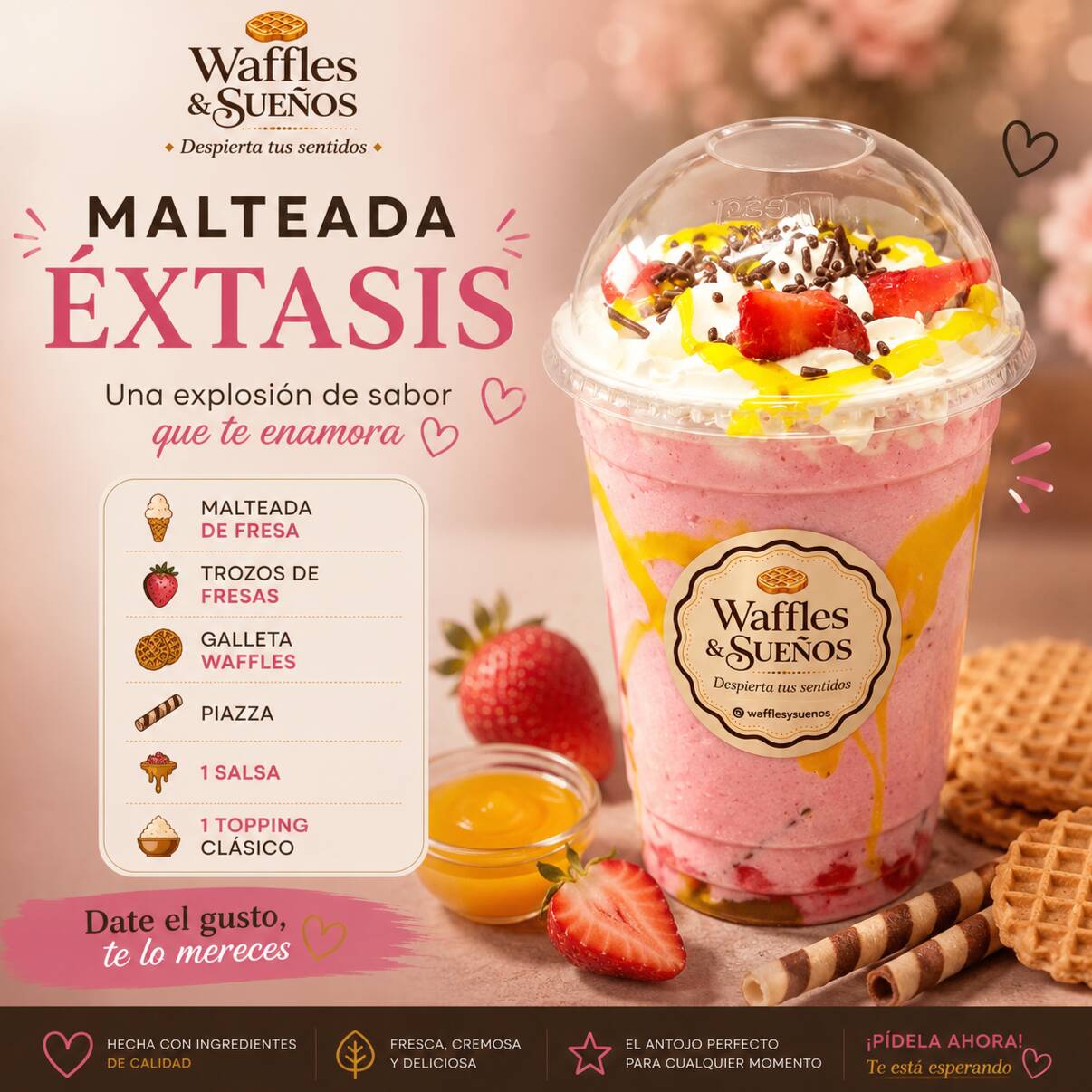 Malteada Éxtasis