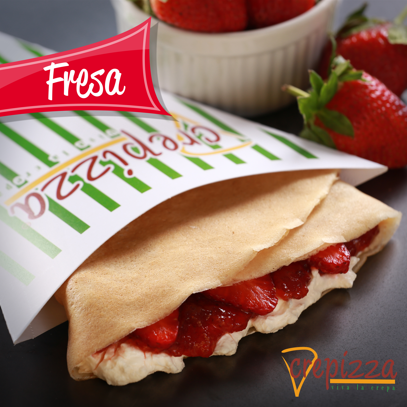 CREPA DE FRESA CON PHILADELPHIA