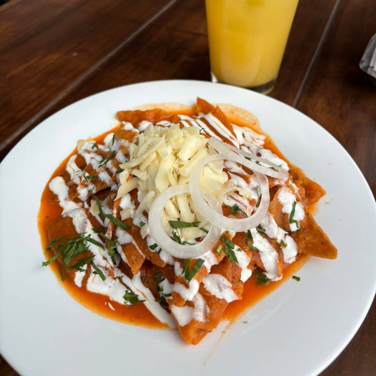 Chilaquiles Sencillos + Café de Olla