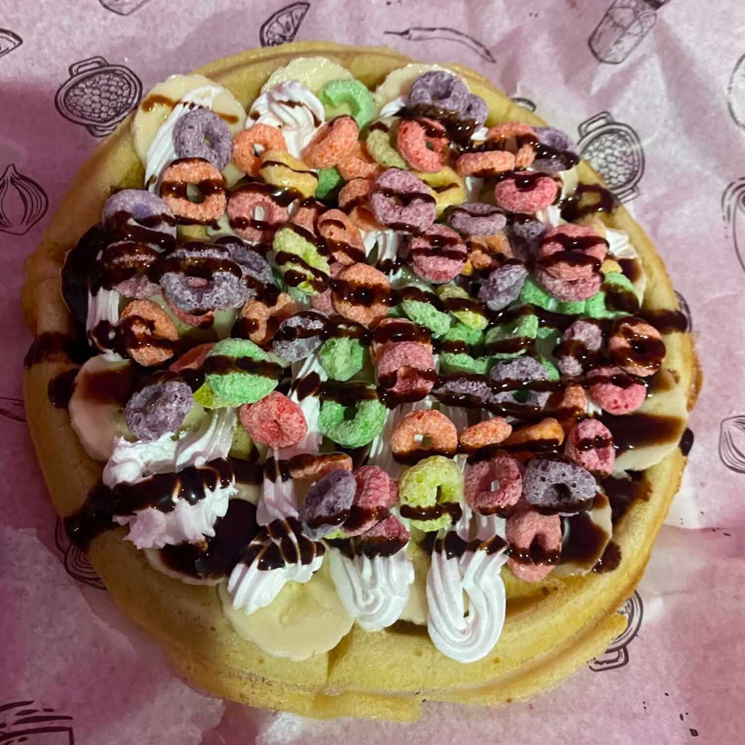 waffle sencillo