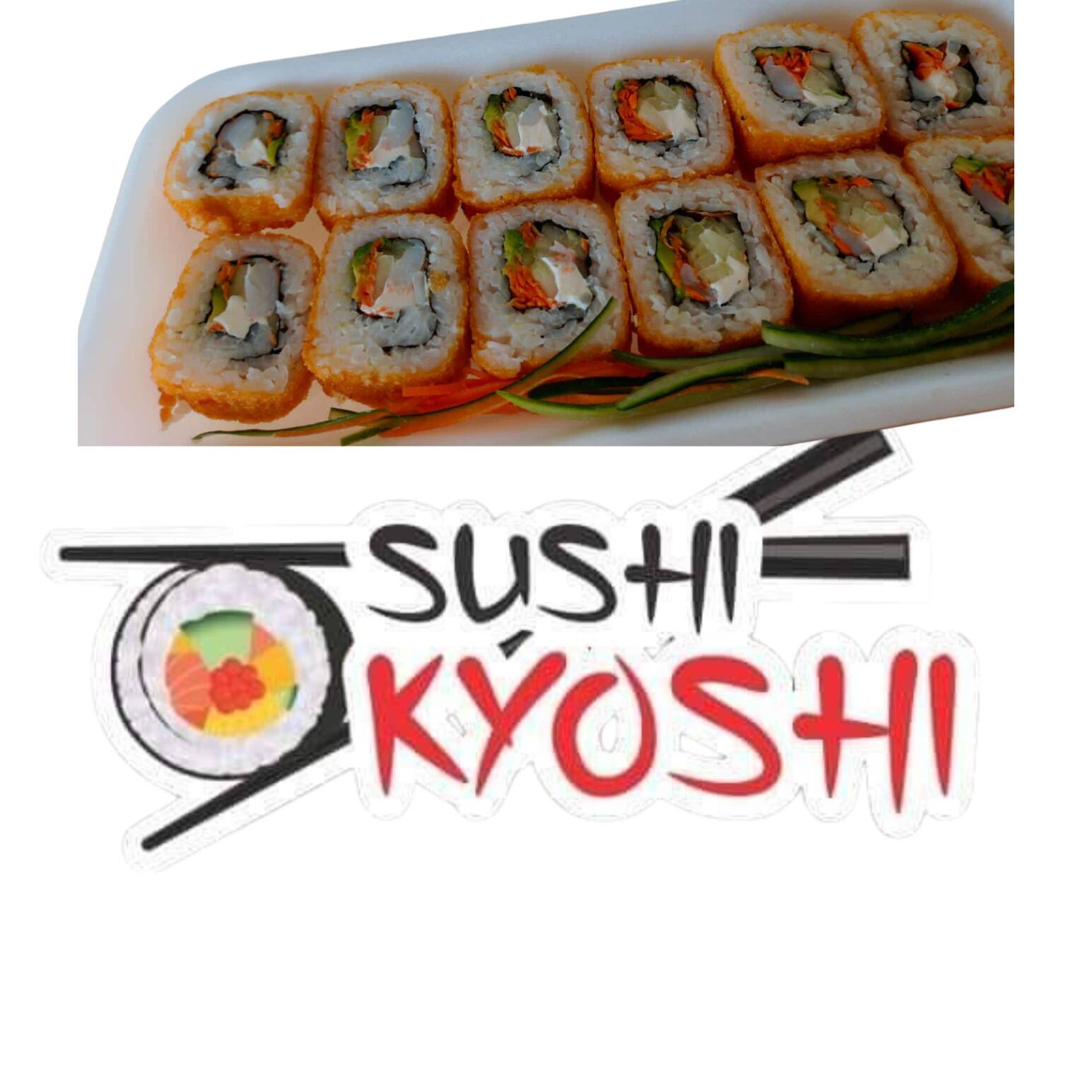 Sushi Empanizado + Agua de Jamaica Promo Hot 🔥
