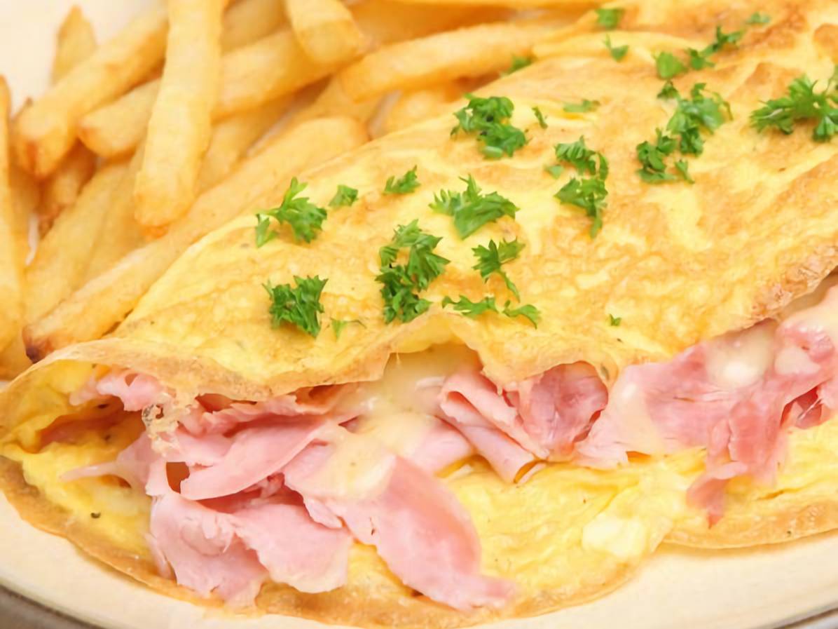 Omelet con Jamón