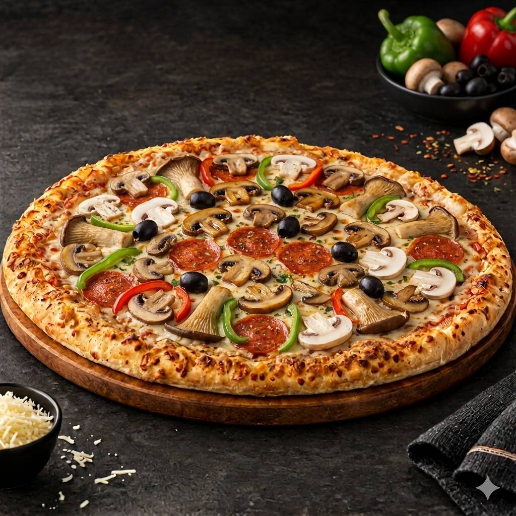 PIZZA FAMILIAR ITALIANA 36 CM