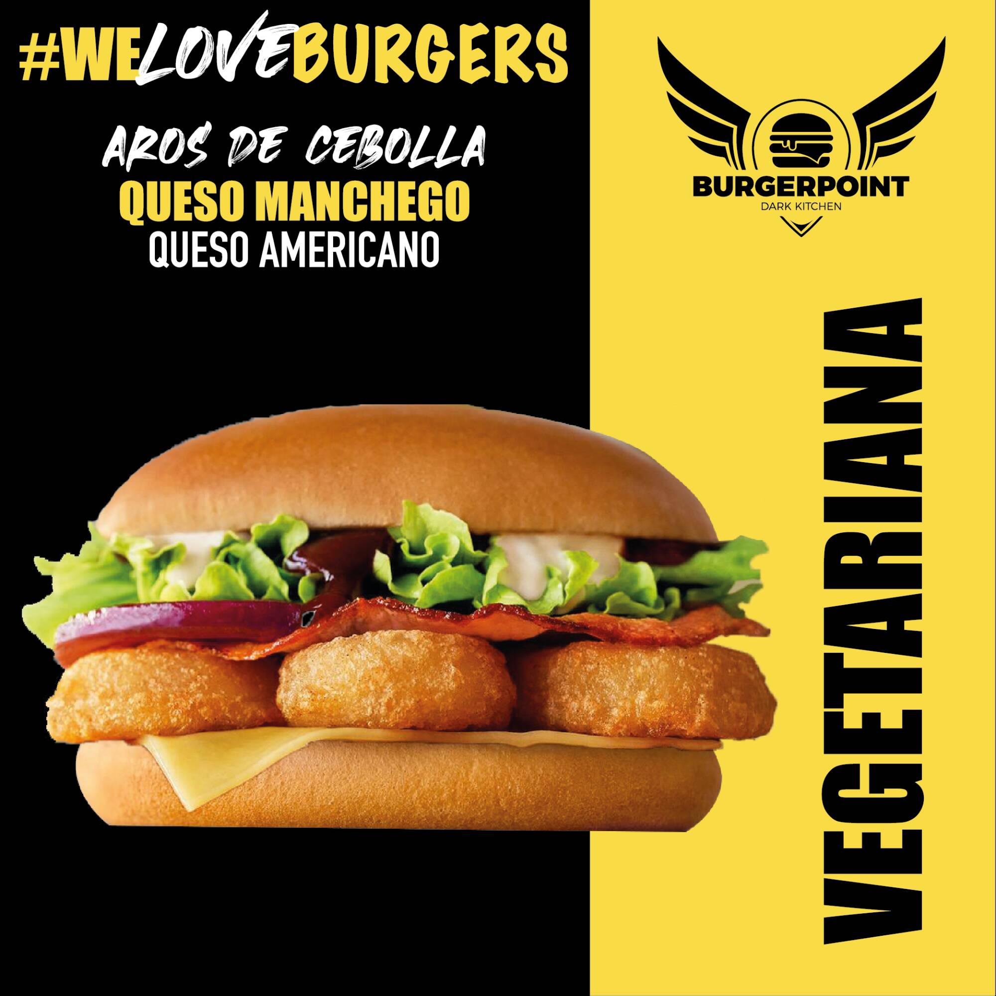 Hamburguesa Vegetariana.