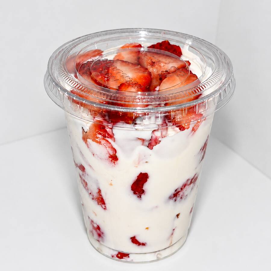 Fresas con Crema 16oz