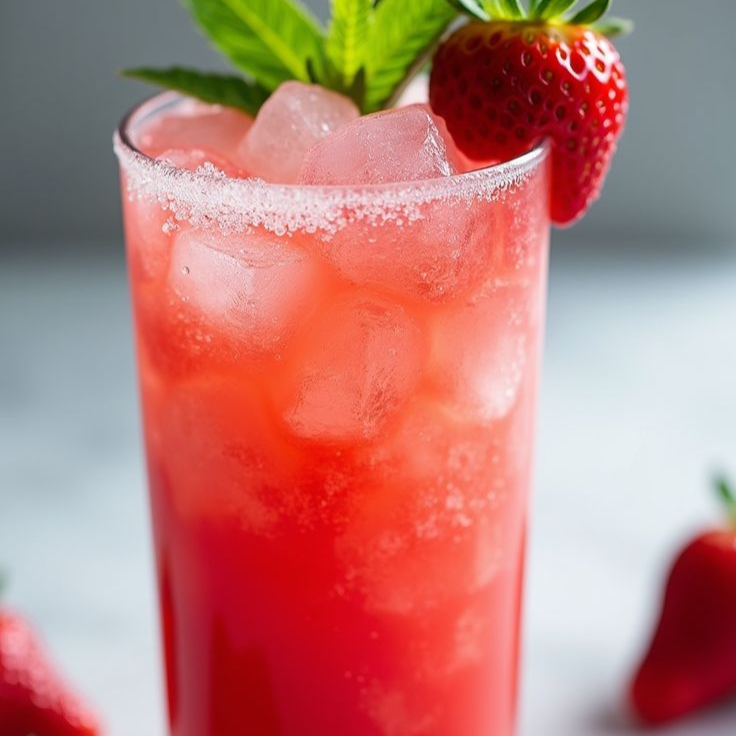 Agua de Fresa Natural