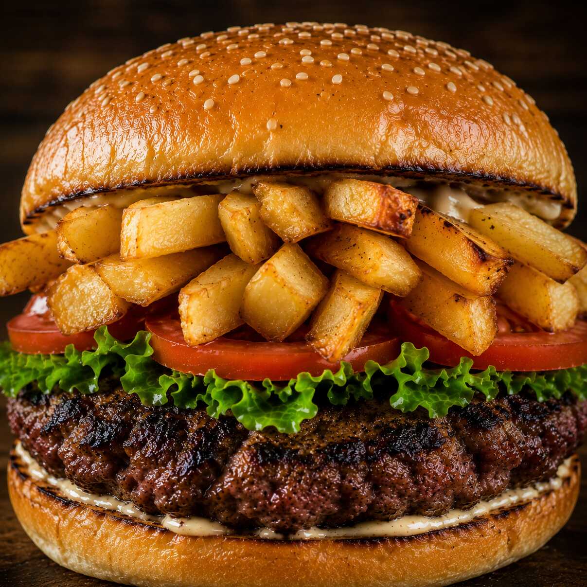 Hamburguesa Casera