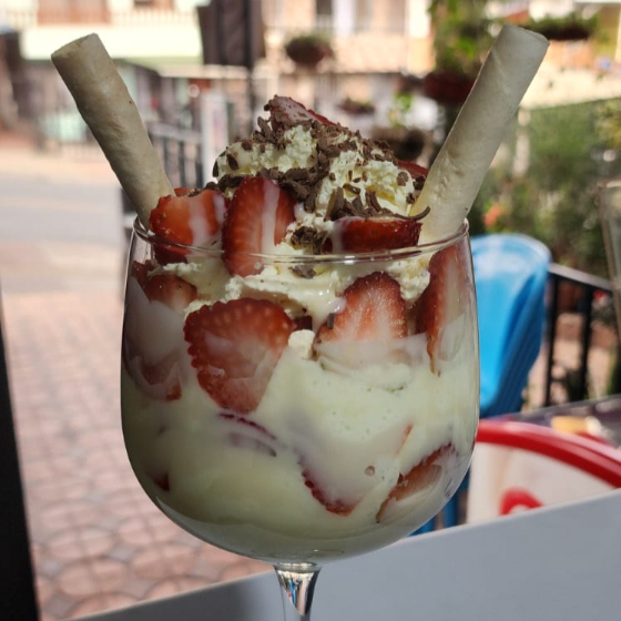 Fresas con Crema