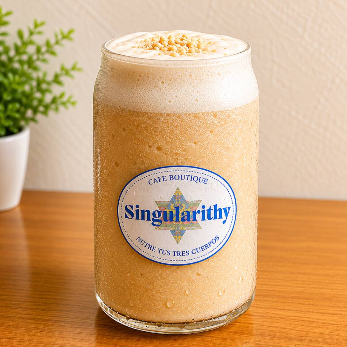 Latte Mazapán