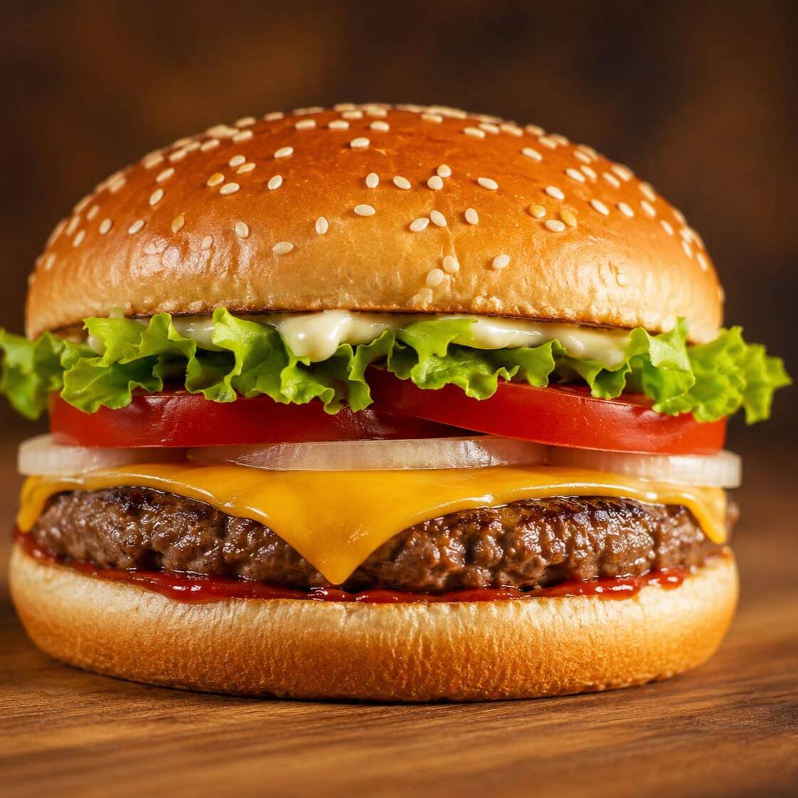 Hamburguesa tradicional chica