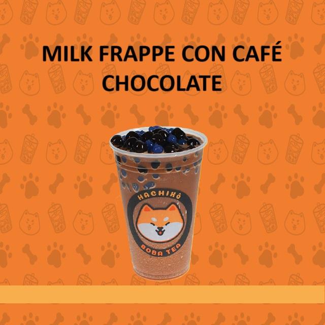 MILK FRAPPE CON CAFÉ CHOCOLATE