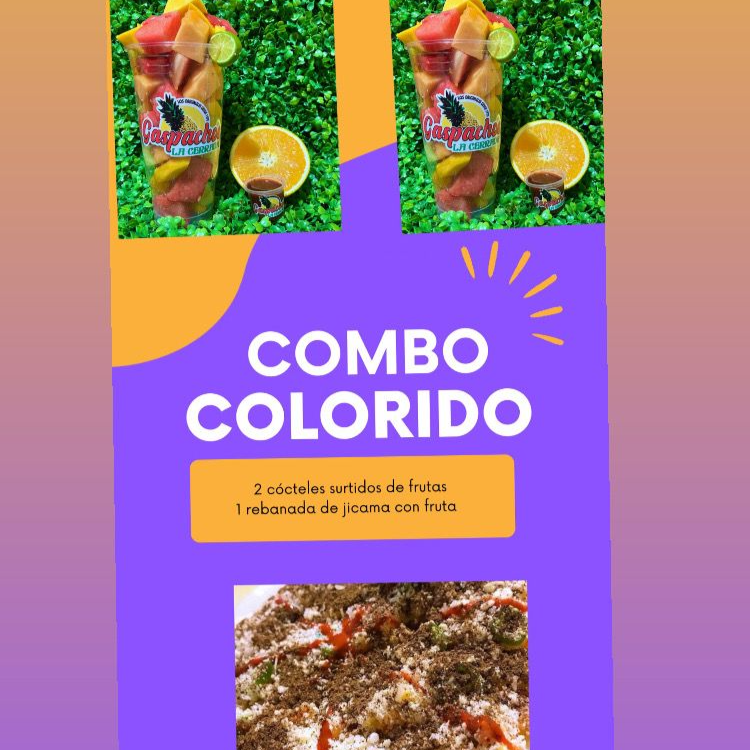 Combo "colorido"
