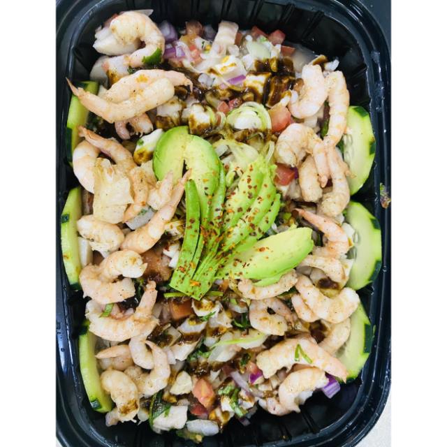 CEVICHE DE PESCADO CON CAMARON 700G