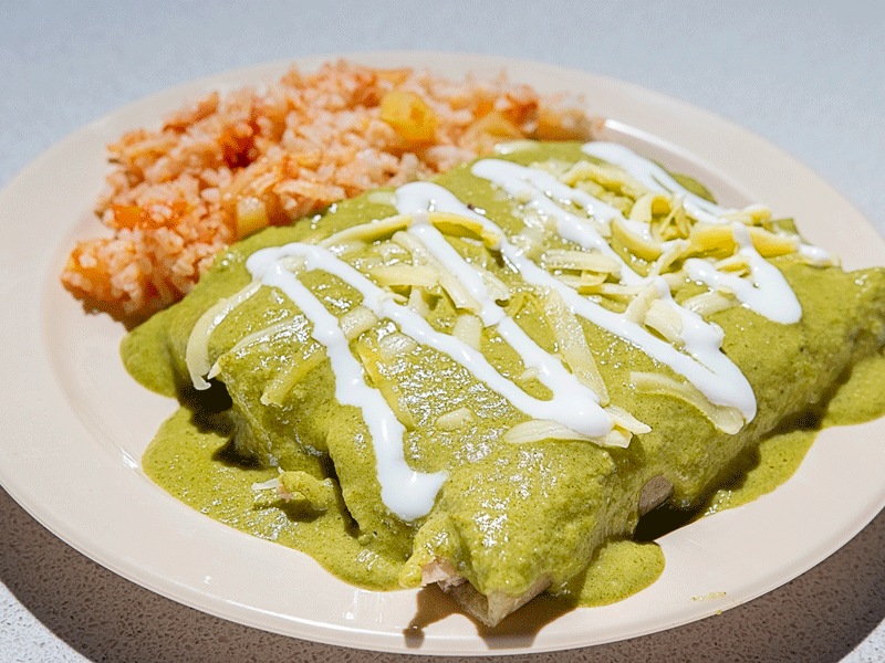 Combo Enchiladas Verdes