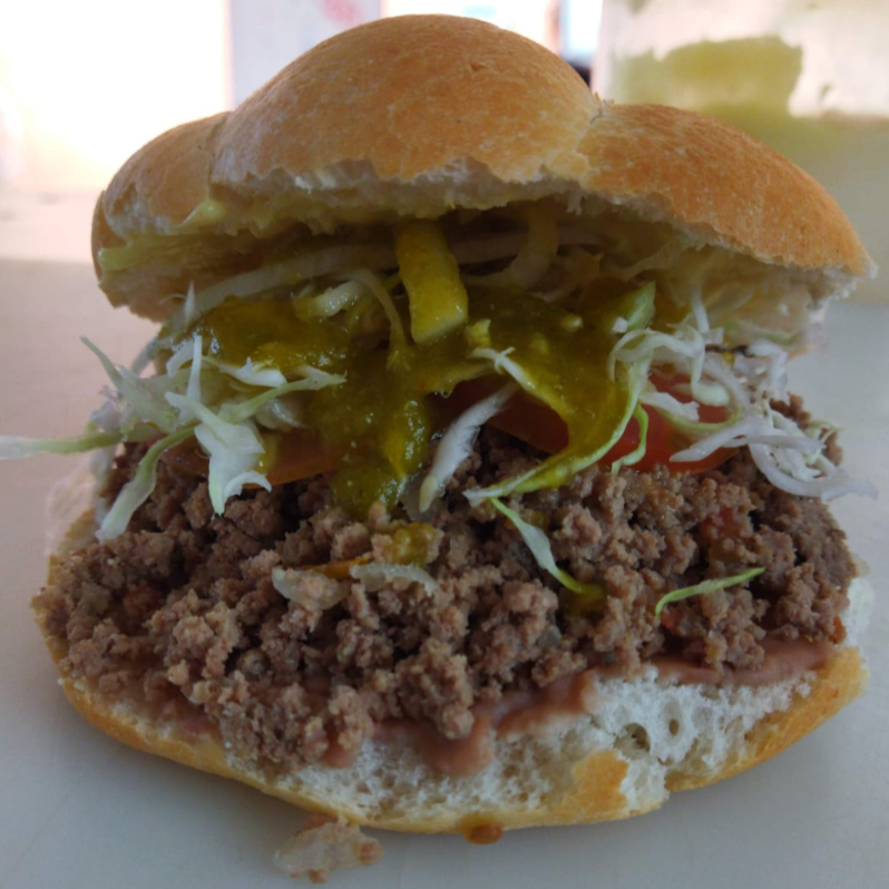 Lonche de Picadillo