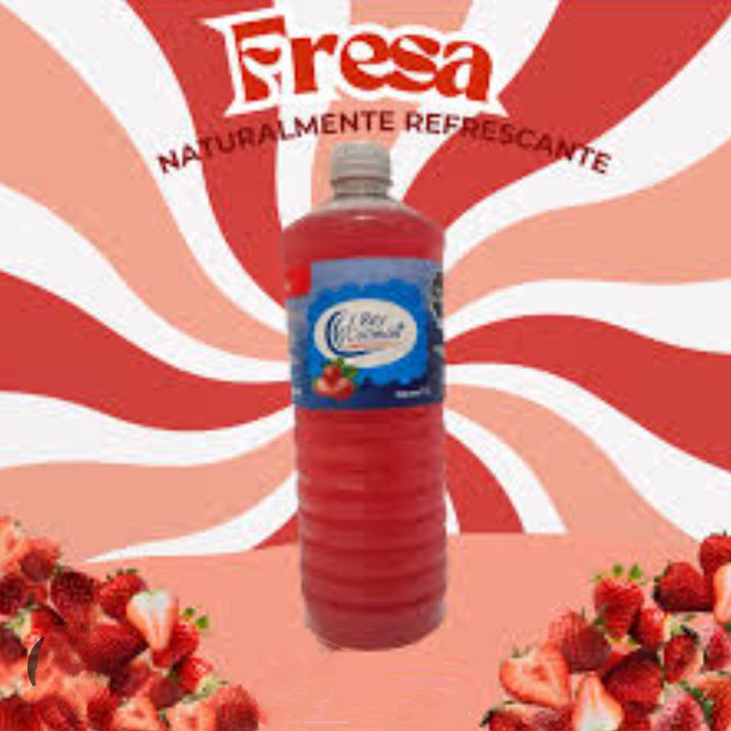 Agua Fresca de Fresa
