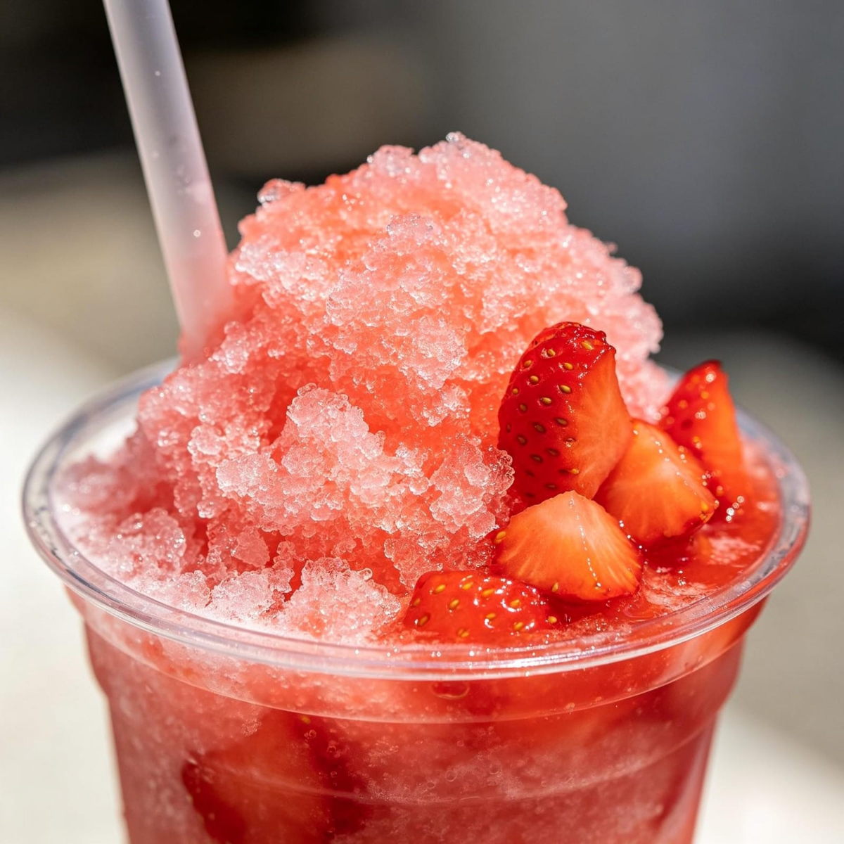 Raspado de Fresa