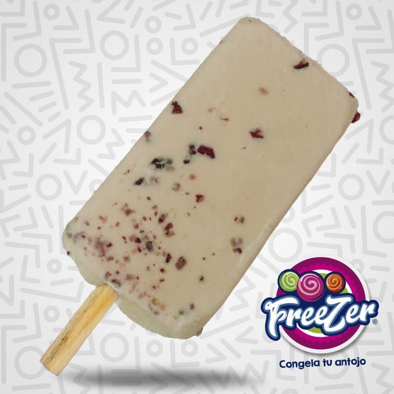 Paleta de Crema Sabor Nuez