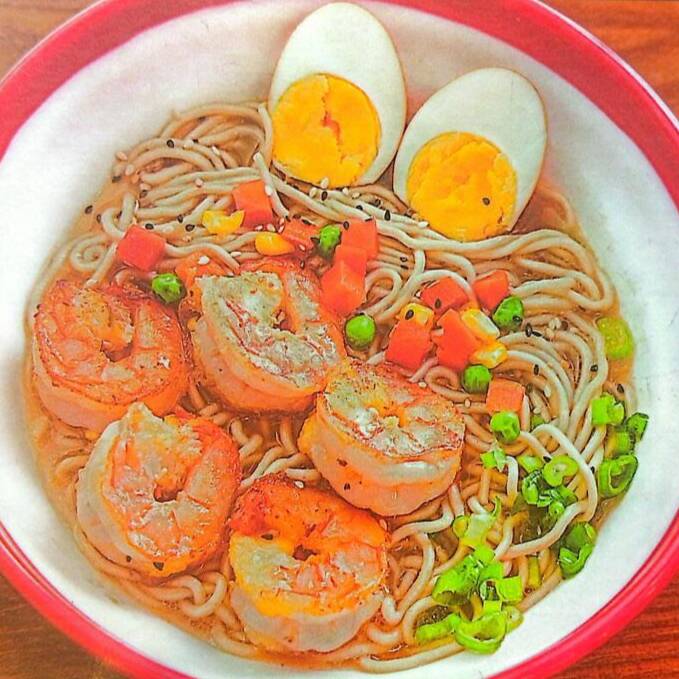 Ramen de Camarón
