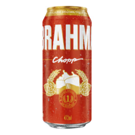 A Cerveja Brahma Chopp é uma American Lager leve e refrescante com teor alcoólico de 4,8%