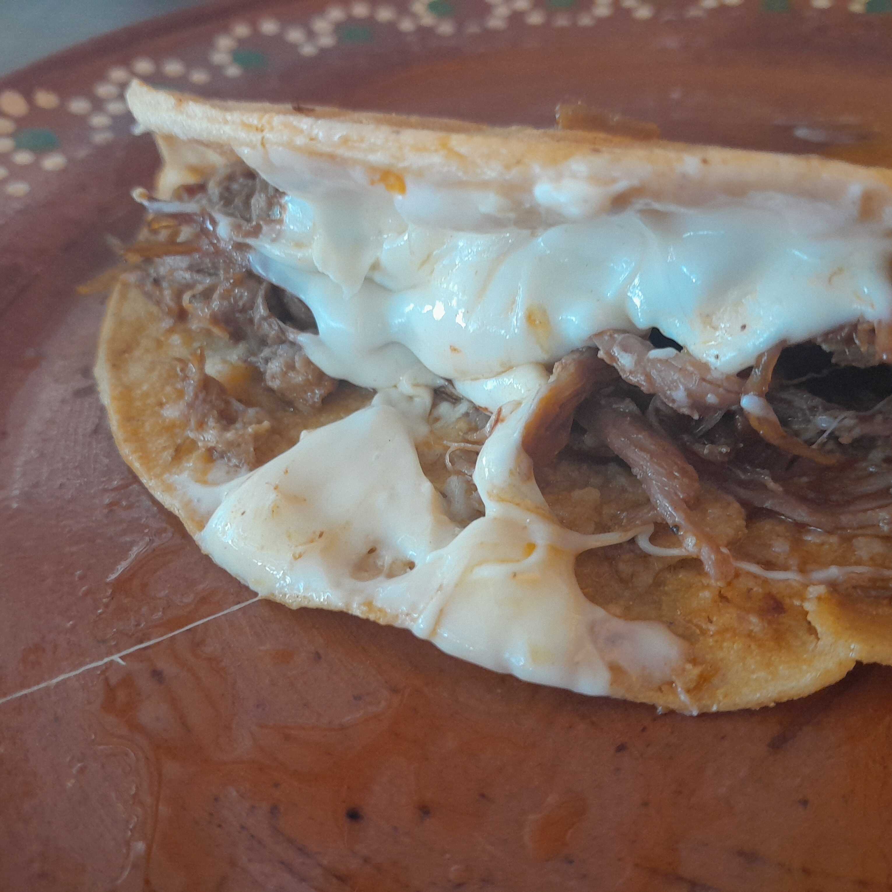 Quesabirria en harina