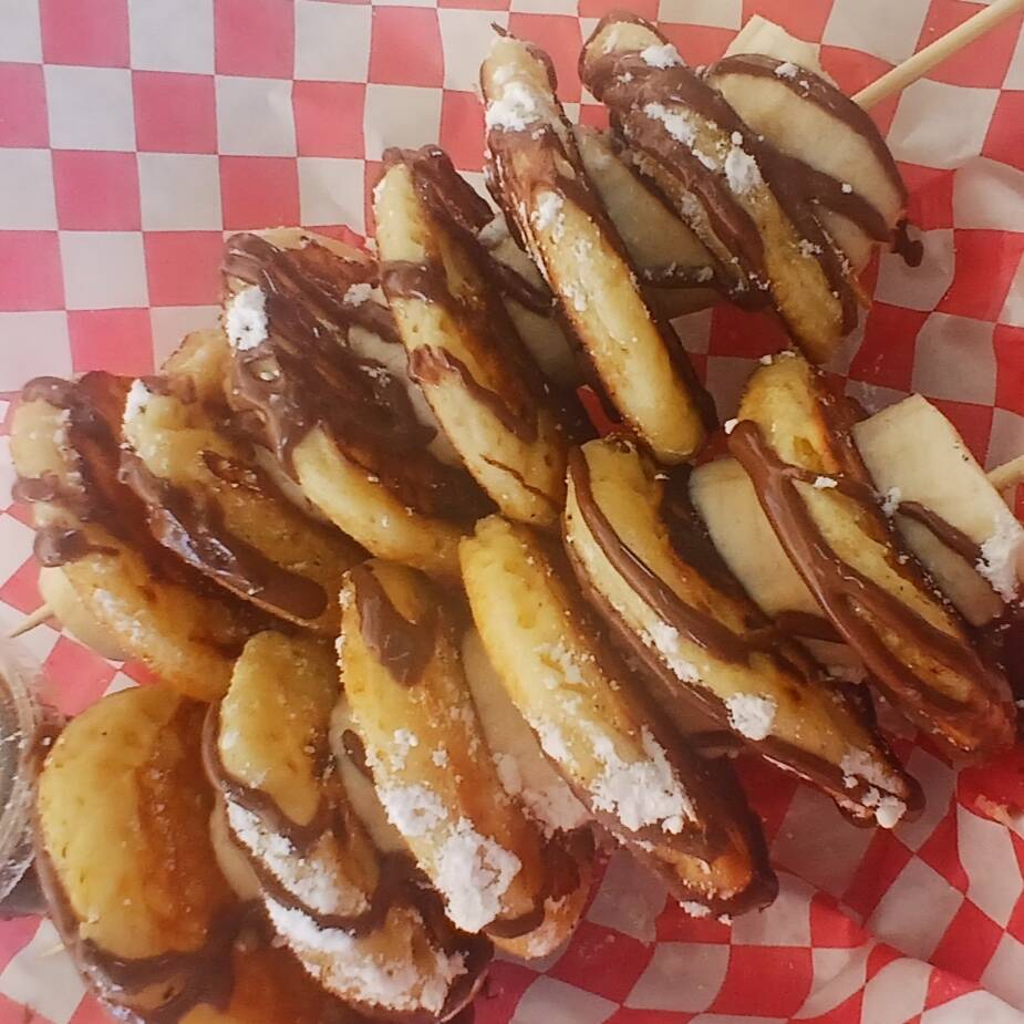 Brocheta de Mini Hot Cakes (2 Piezas de 8)