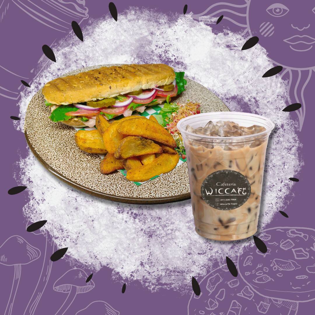 Panini Grinberg + Latte a las Rocas