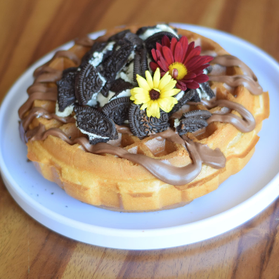 NUTELLA & COOKIE WAFFLE