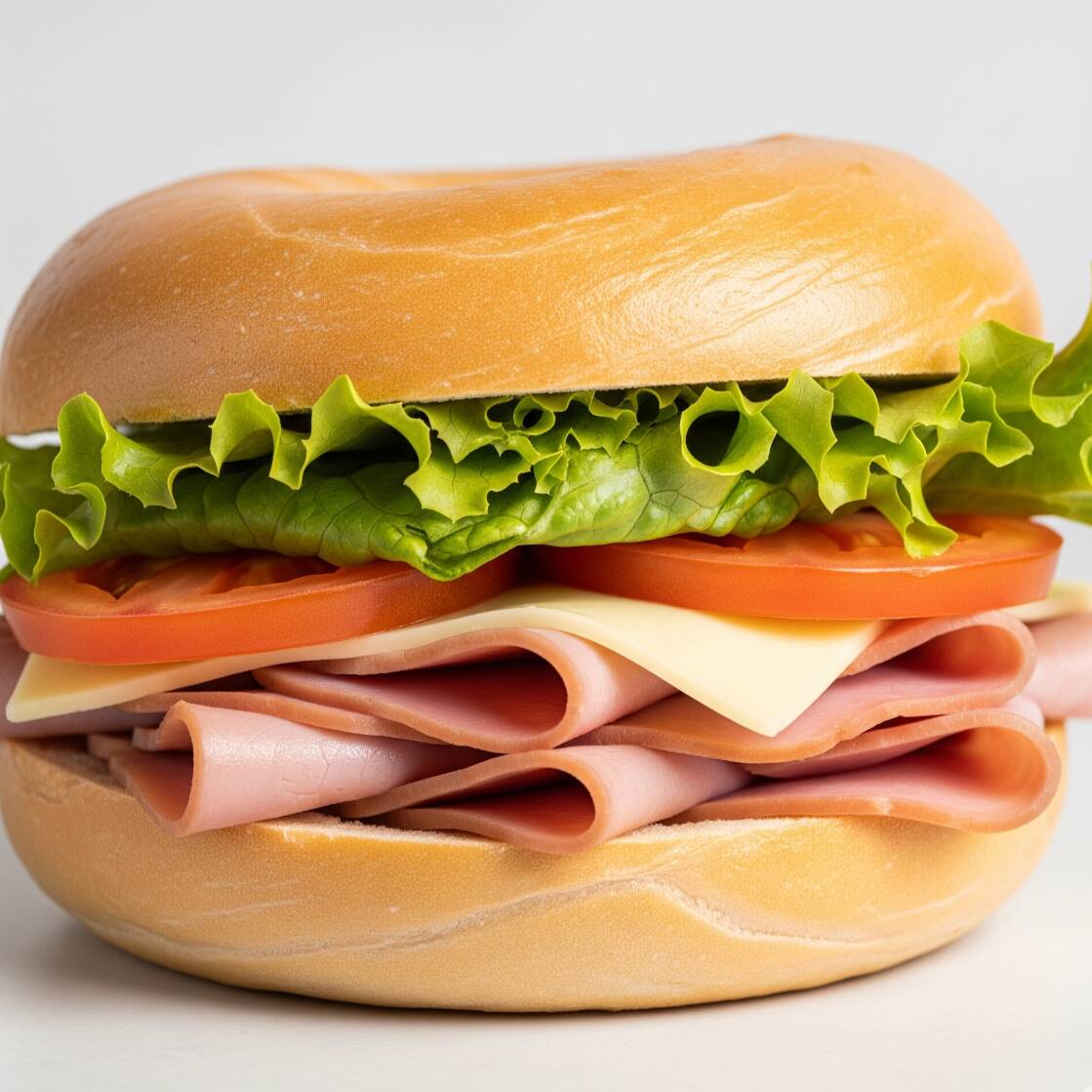 Bagel Jamon y Queso