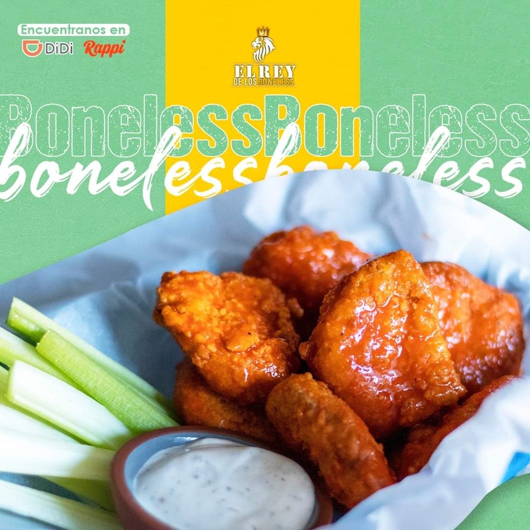 Combo Deli (5) Boneless 🍗🍗 Vegetales y 1LT de Té