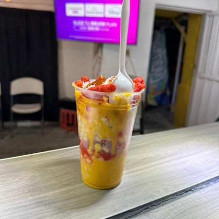 Vaso Elote con Chetos Flaming y Queso Amarillo