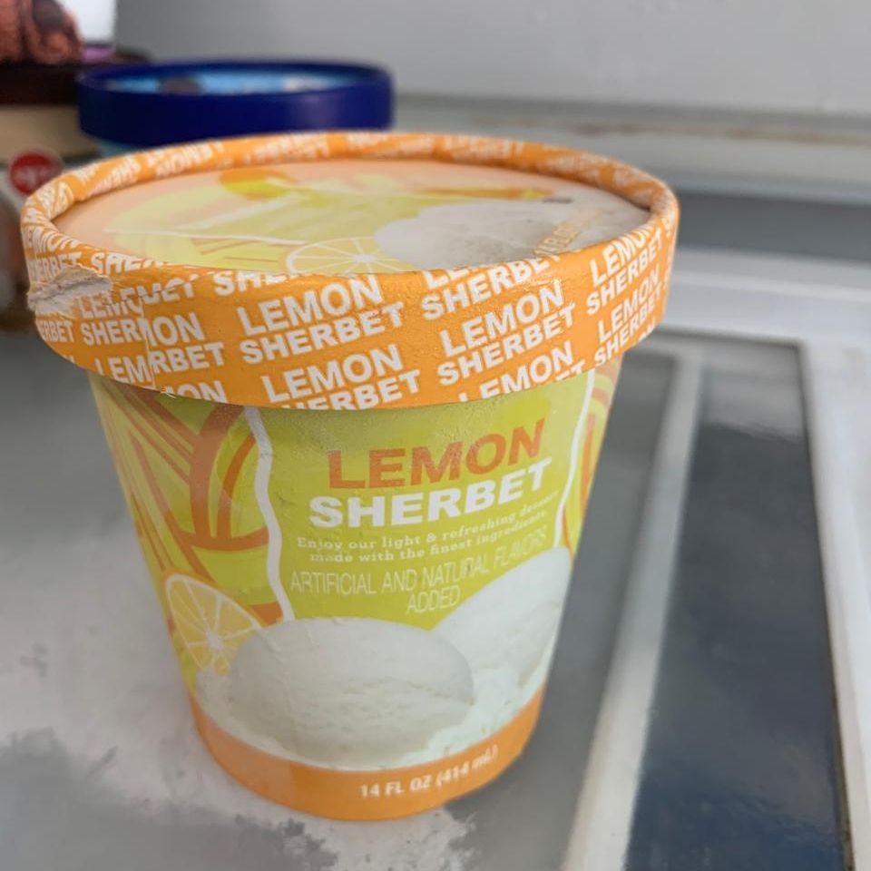 Vaso De Nieve De 414 Ml Lemon Sherbet