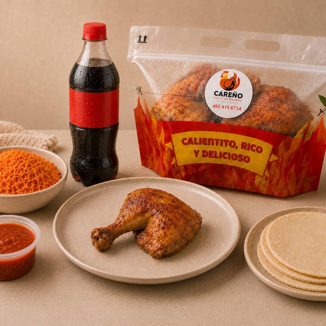 Rancherito Jr con Refresco 600 Ml
