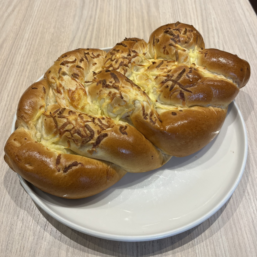 Pan Trenza de Queso