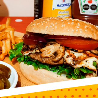 Hamburguesa Champiñon