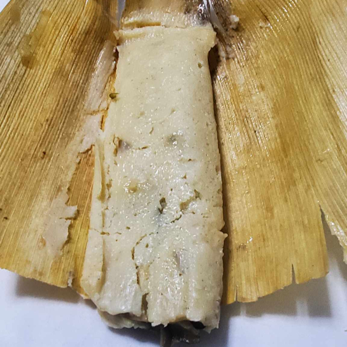Tamal Rajas, Champiñon y Queso