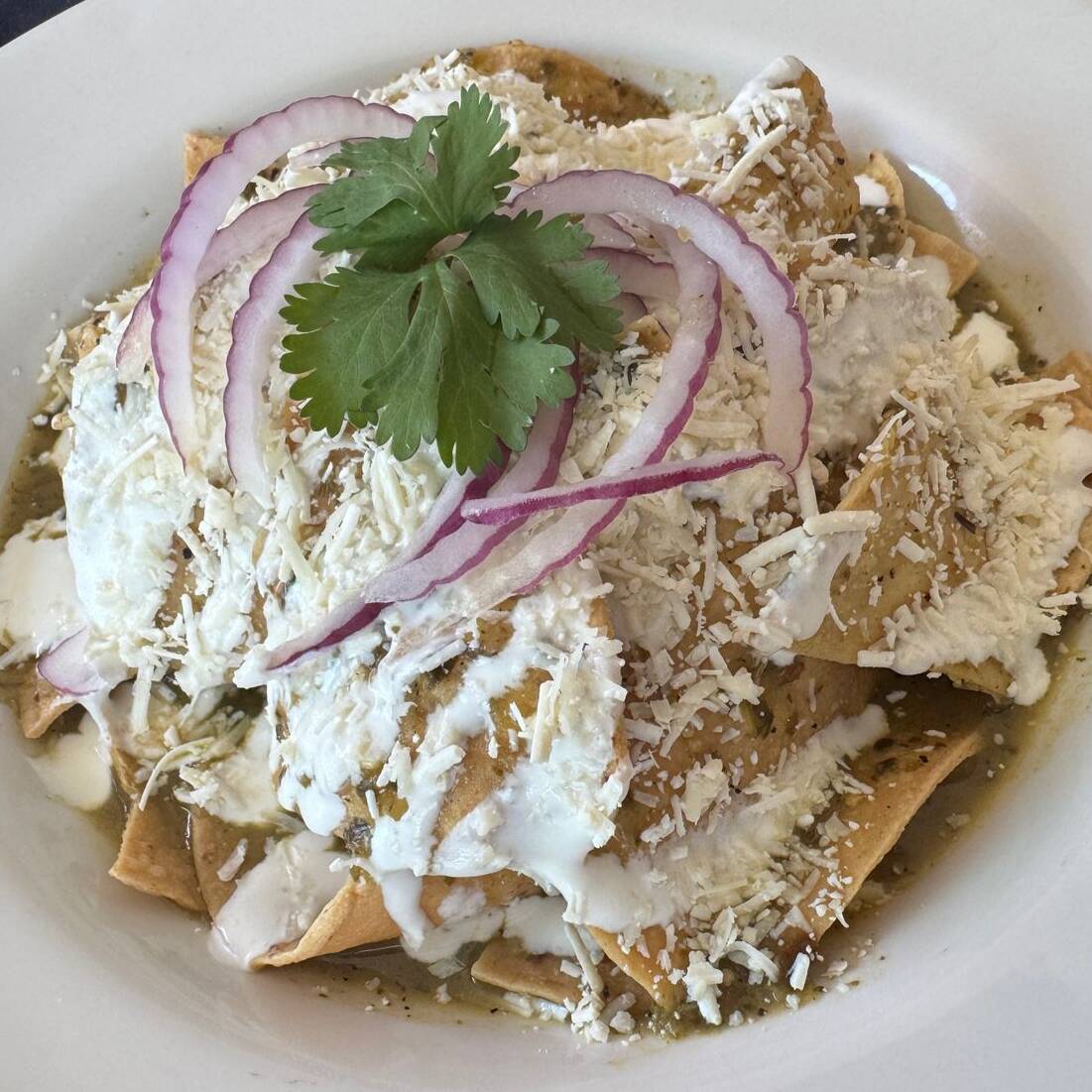 Chilaquiles Verdes