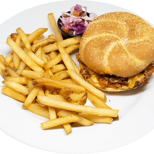 BBQ Pulled Pork Sándwich