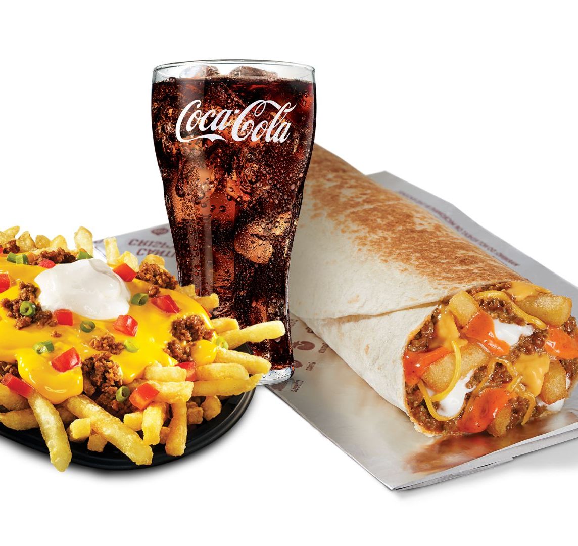 Combo Supreme Papas Sabrosas Burrito