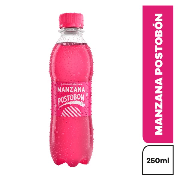 Gaseosas manzana postobon 250ml